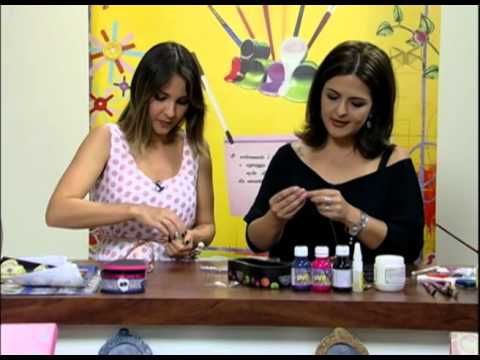 Mulher.com 14/09/12 - Marisa Magalhães - Decupagem em chinelo de MDF 02-02