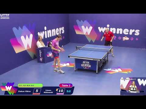 WINners CUP table 2  02.01 Ziakun Viktor - Liman Aleksandr 19:30