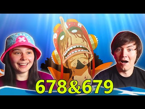 GOD USOPP!! 👒 One Piece Ep 678 & 679 REACTION & REVIEW