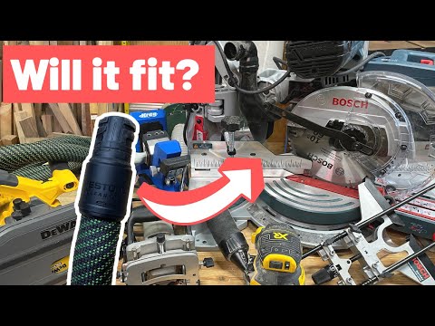 Festool Hose (27mm) Compatibility with Non-Festool Tools // Does it Fit?