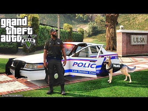 GTA 5 MODS LSPDFR 1006  - K9 PATROL!!! (GTA 5 REAL LIFE PC MOD)