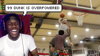 2 SLASHERS + 99 DUNKING = UNSTOPPABLE in NBA LIVE!