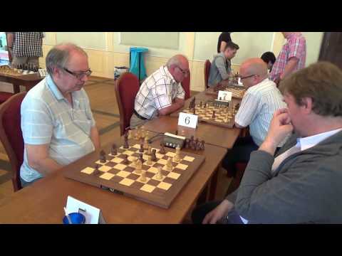 GPD Chess OPEN Děčín 2014 - 5. kolo: IM Konopka - Janda (1-0)