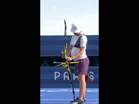 Heart of a champion, strength of a mother. Yaylagul Ramazanova redefined limits at Paris 2024. 🎯✨