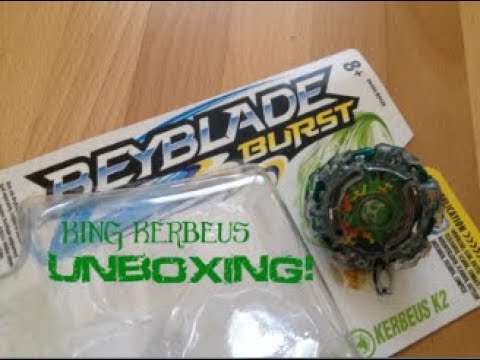 King Kerbeus K2 unboxing! ~BEYBLADE BURST