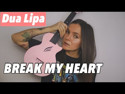 DUA LIPA - BREAK MY HEART | EASY UKULELE TUTORIAL