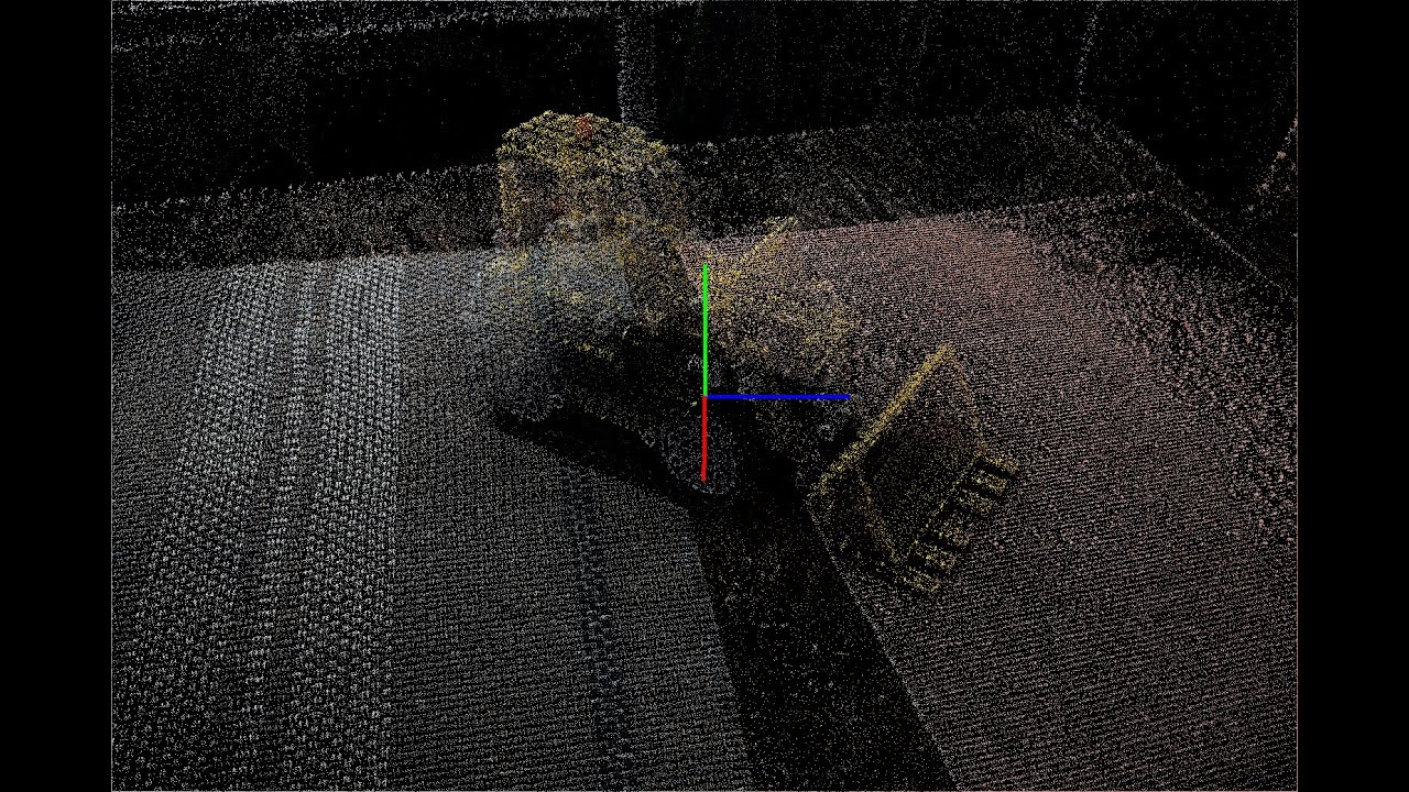 Implementing a 3D Coordinate Frame for Gaussian Splatting Viewers