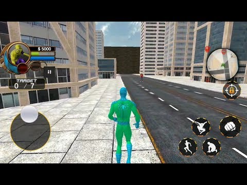 Spider Hero City Battle #2 | Spider Hero Vs Gangster Villains - Android GamePlay