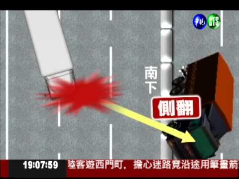 疲勞釀禍! 拖車駕駛打盹追撞2車