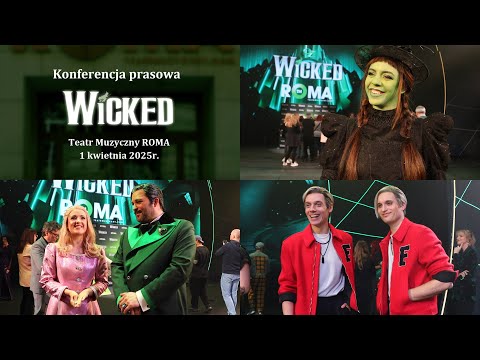 Konferencja prasowa musicalu "Wicked", 1 kwietnia 2025r. - zpierwszegorzedu.pl