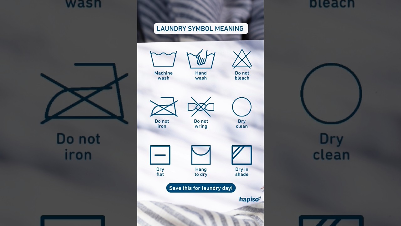 Laundry symbol meaning
