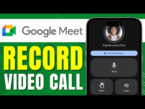 HOW TO RECORD GOOGLE MEET VIDEO CALL ON MOBILE WITH AUDIO