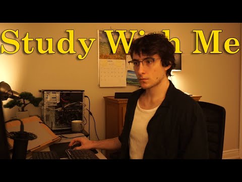 Study with Me Live | 12 hours | Pomodoro 90 / 15 | Rain