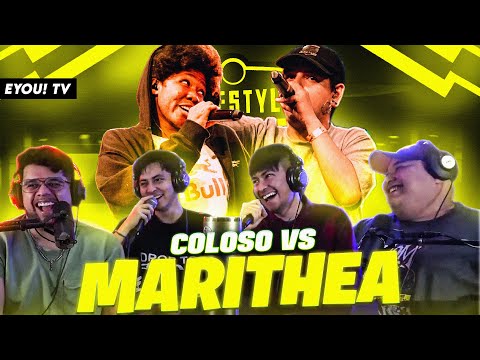 EL GRAN DEBUT DE MARITHEA EN FMS! - Reaccion a MARITHEA vs COLOSO - EYOU TV