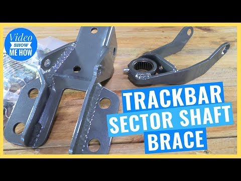 How to Install a Synergy Manufacturing MFG Trackbar and Sector Shaft Brace for Jeep Wrangler