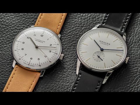 NOMOS vs Junghans: What to Consider Before Buying - Junghans Max Bill & NOMOS Orion