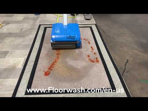 Floorwash 5000 Multi-Surface Floor Scrubber in Action
