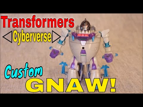 Transformers Cyberverse Custom Gnaw - GotBot True Review NUMBER 594