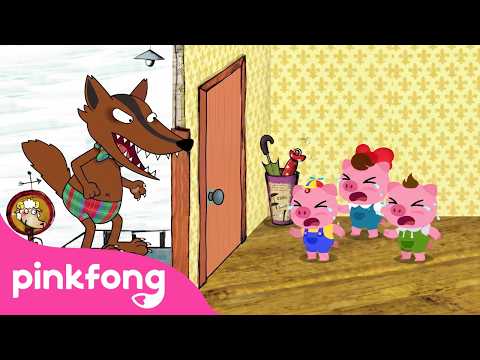 大きなくまおおかみ 🐺 | 子供向けおとぎ話 | Pinkfong (It's a Big Big Bad Wolf 🐺 | Fairy Tales for Kids | Pinkfong)