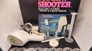 Wear-Ever Super Shooter ELECTRIC Cookie Press, Canape, and Candy Maker 70001 🎥✔