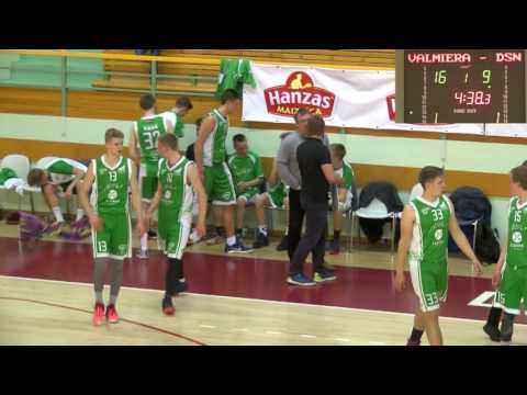 LJBL U-17 Boys Finals / 12.05-14.05 / Riga, Latvia / Semifinal / Valmiera vs. Rīga/DSN