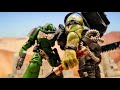 Salamanders VS Orks JOYTOY Warhammer 40K Stop Motion Animation