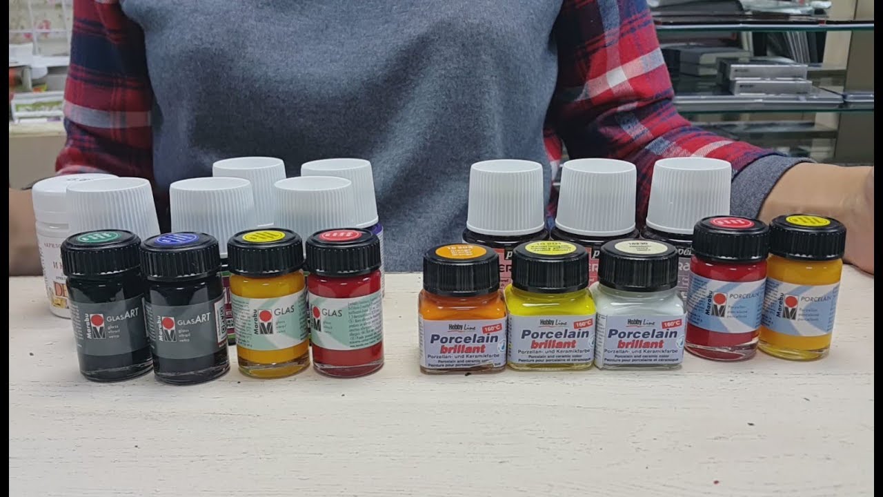 Краткое знакомство с красками для раскрашивания стеклянных поверхностей ...