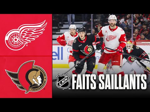 Red Wings vs Sénateurs | Faits saillants