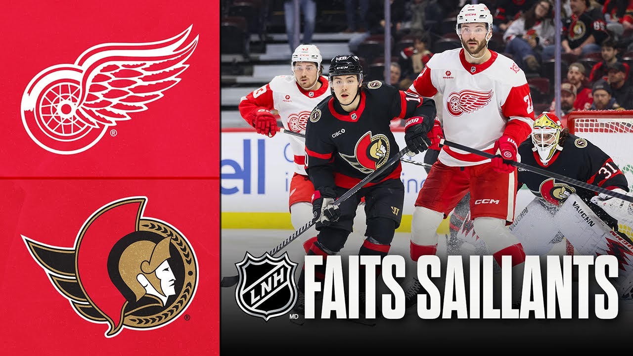 Red Wings vs Sénateurs | Faits saillants