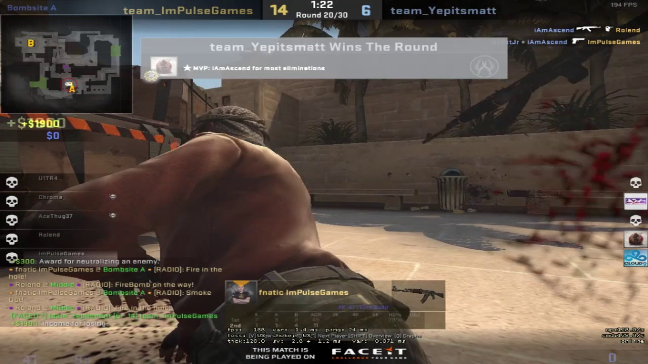 FACEIT TEAMMATES IN A NUTSHELL