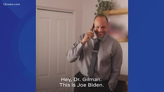 Yuma ER doctor gets a personal call from President-elect Joe Biden