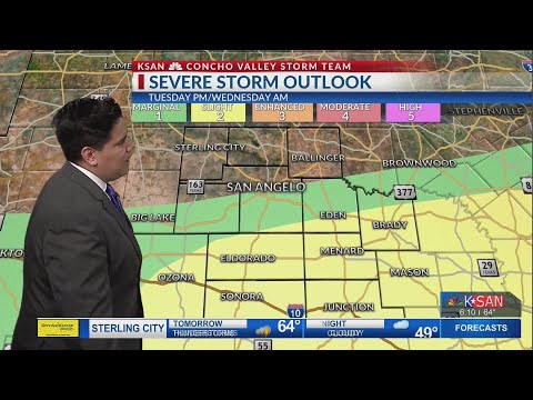 KSAN Storm Team 6pm Forecast Update - Monday March 2, 2020