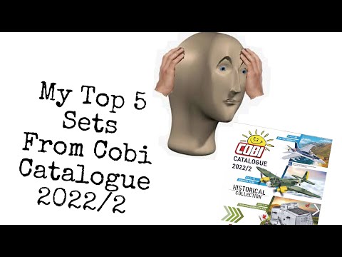 My top 5 sets from Cobi Catalogue 2022/2 - Do you agree?