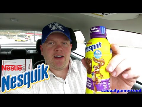 Reed Reviews Nestle Nesquik Double Chocolate
