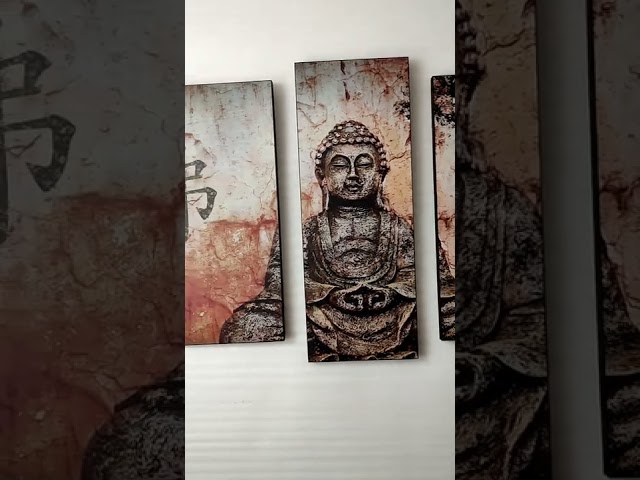 Vídeo relacionado con Zen et Ethnique, Pegatina de pared de Buda en nicho