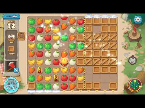 We Bare Bears match3 repairs level 424