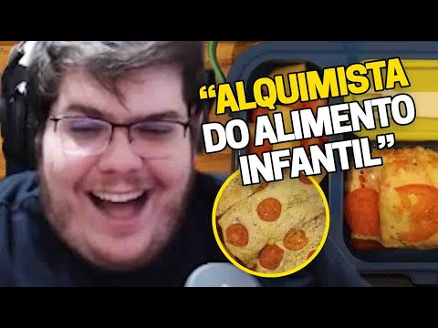 CASIMIRO REAGE: LANCHEIRA DO BENTO - PIZZA NO RECREIO DA ATÉ VONTADE DE ESTUDAR | Cortes do Casimito