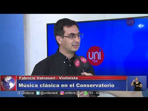 Concierto de música clásica en el conservatorio
