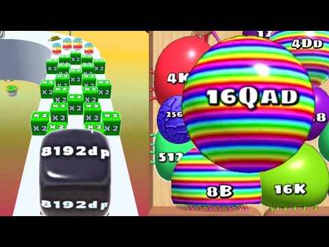 Live: [Day 29] Blob Merge 3D- 16QAD vs Jelly Run 2048 [RIO vs Normal Mode vs Infinity Mode (8192DP)]