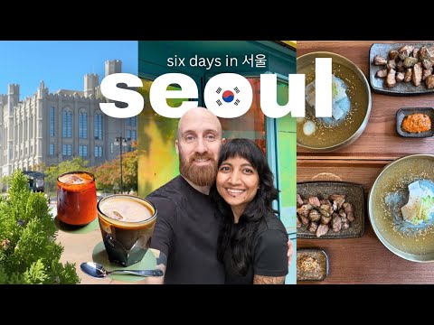 6 days in Seoul, South Korea! 🇰🇷 Best shopping, cafes, and food in Seoul (Travel Vlog)