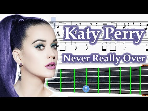 Never Really Over Sheet Music Violin - Katy Perry Tutorial violin Lesson