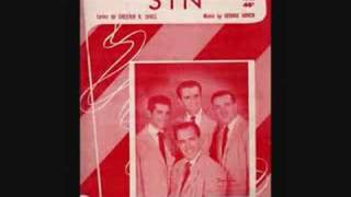 "(It's No) Sin" - The Four Aces  (original 1951 version)