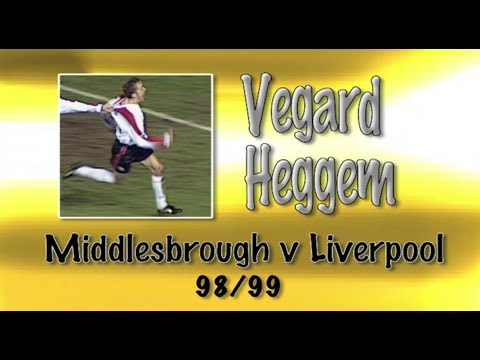 VEGARD HEGGEM - Boro v Liverpool, 98/99 | Retro Goal