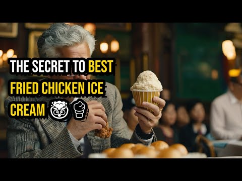 The Secret to BEST Fried Chicken Ice Cream 🤯🍦