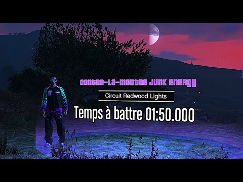 GTA Junk Energy Time Trial- Redwood Lights Track /PS5.Contre la montre - Circuit Redwood Lights