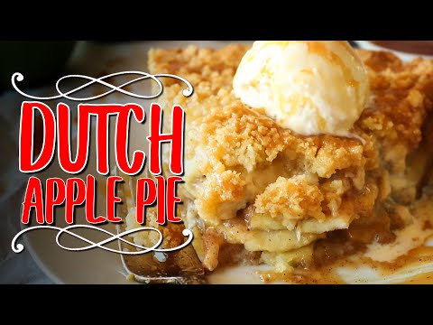 Simple & DELICIOUS Homemade Dutch Apple Pie Recipe 🍎🥧