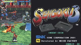 Sengoku 3 - Neo Geo - C&M Playthrough