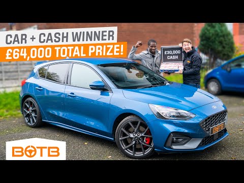 LIFE-CHANGING WIN FOR PORTER IBRAHIMA! | Winner of £33K Ford Focus ST + £30k!