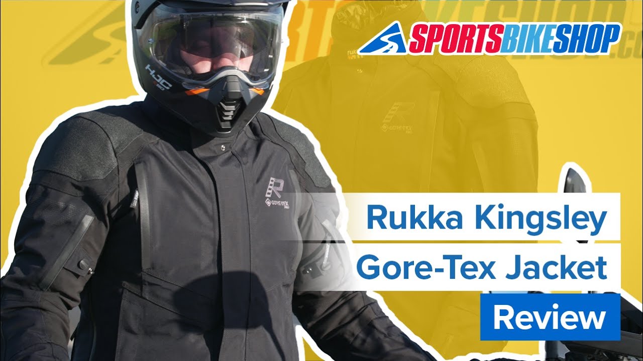 Rukka Kingsley Gore-Tex Textile Jacket - Black Video