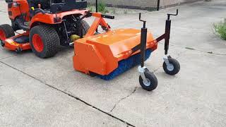 What can a power sweeper be used for? Power sweeper for sale